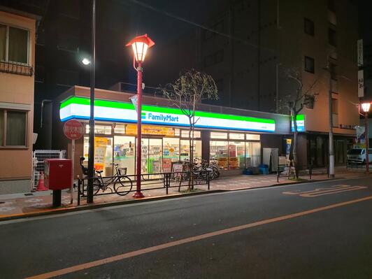 コンビニ　ファミリーマート 台東吉原店（コンビニ）まで103m