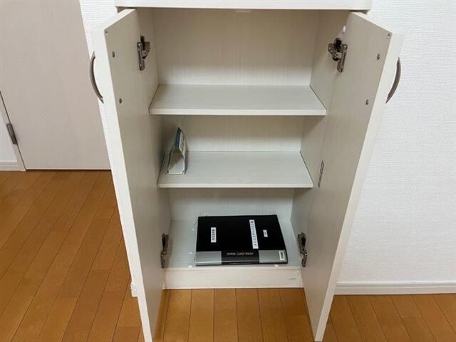 収納　十分な収納スペースがあります