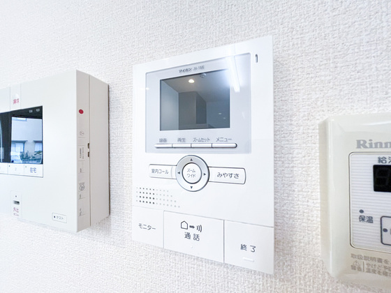 セキュリティ　※別部屋の写真です