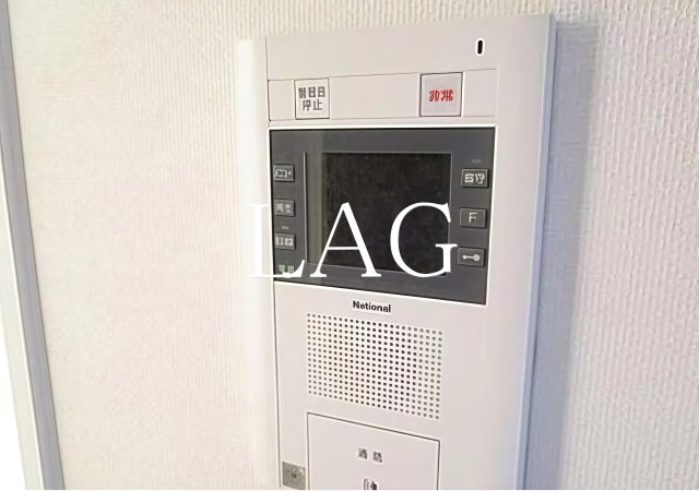 セキュリティ　モニターつきインターホンです。