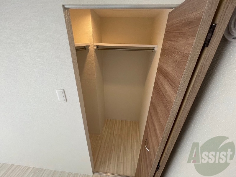 収納　収納もバッチリあるのでお部屋が片付きますよ！