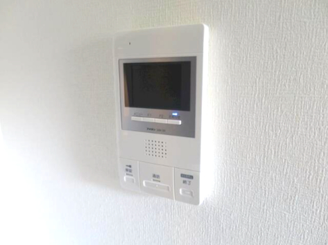 セキュリティ　モニター付きインターホンになります