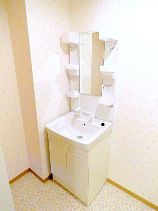 洗面設備　シャンプードレッサー付きです♪