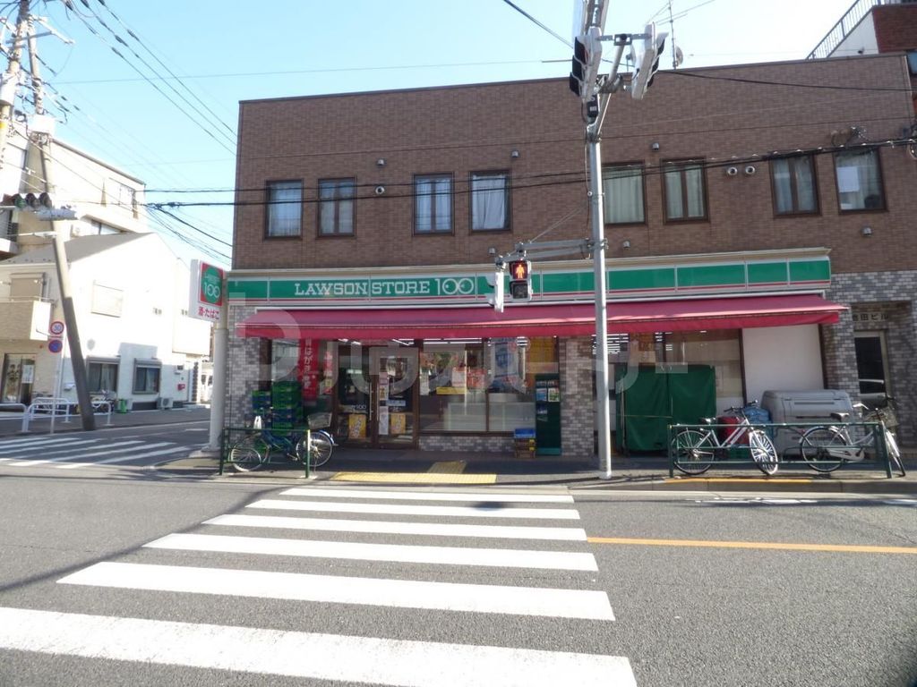 コンビニ　ローソンストア100江戸川南小岩四丁目店（コンビニ）まで200m