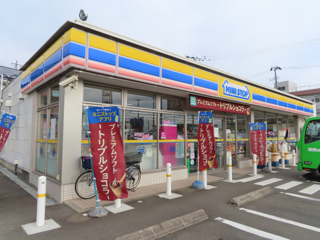 コンビニ　ミニストップ多賀城高崎店（コンビニ）まで1000m