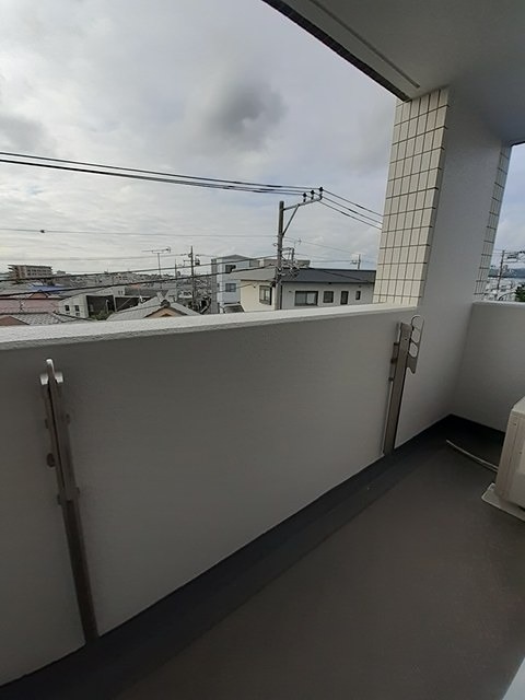 バルコニー　南東向き