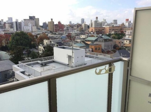 バルコニー　南向き