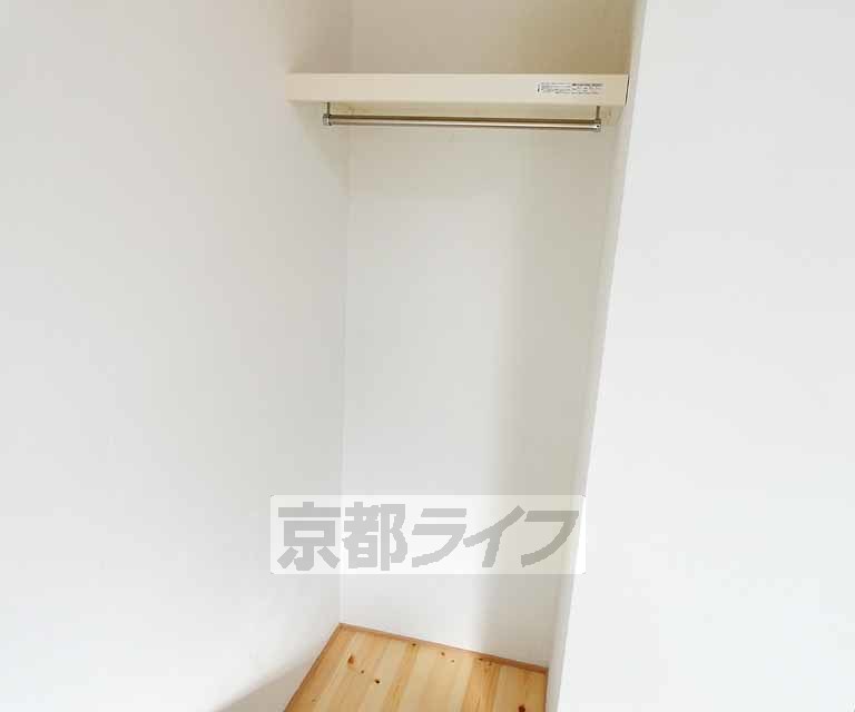収納　余裕のあるクローゼットですね！