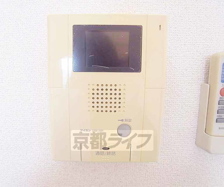 セキュリティ　バ急な来客にも安心です。