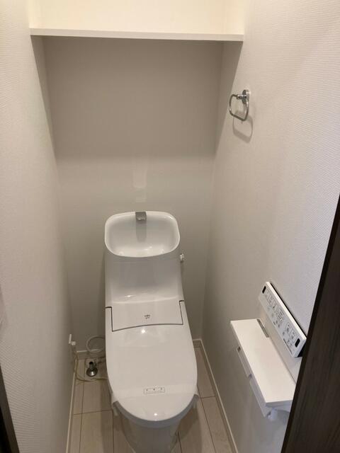 トイレ　ゆったりとした空間のトイレです