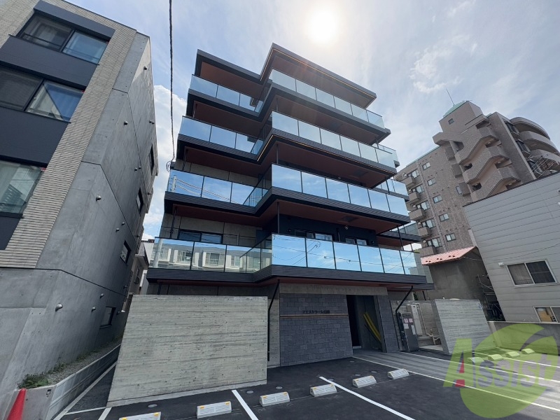 建物外観　札幌市中央区南１９条「マエストラーレ山鼻」