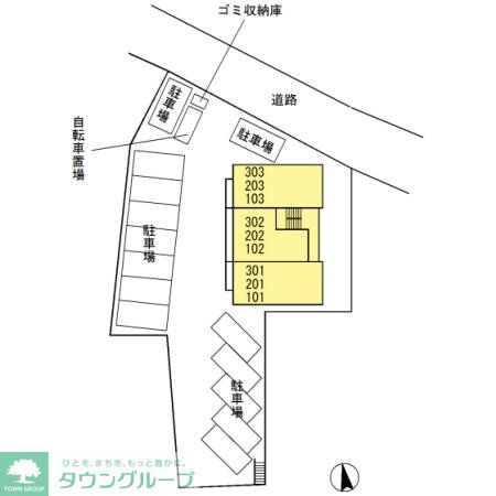 駐車場　間取図