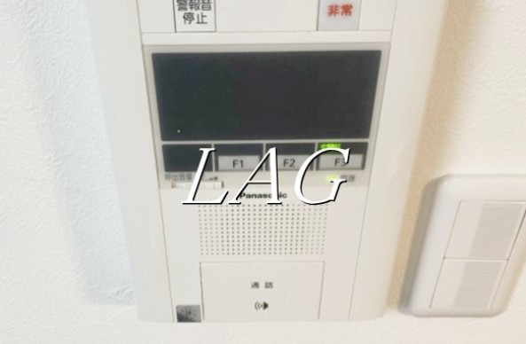 セキュリティ　モニター付インターホンです。