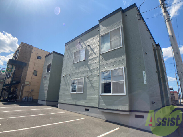 建物外観　札幌市北区新琴似六条「グランピアＳＴ」