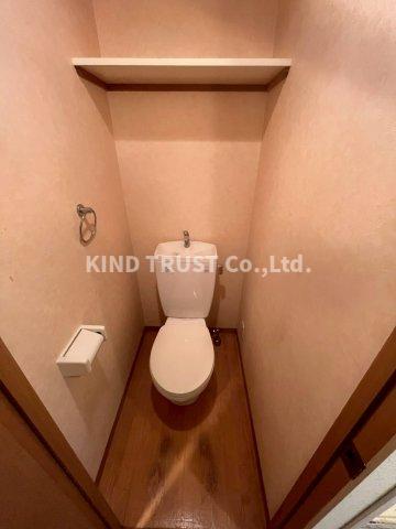 トイレ　ゆったりとした空間のトイレです