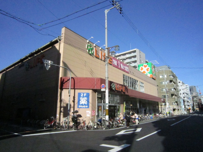 スーパー　ライフ（スーパー）まで112m