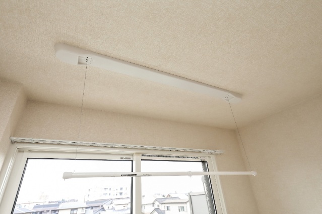 その他設備　室内物干
