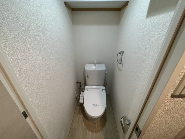トイレ　ゆったりとした空間のトイレです