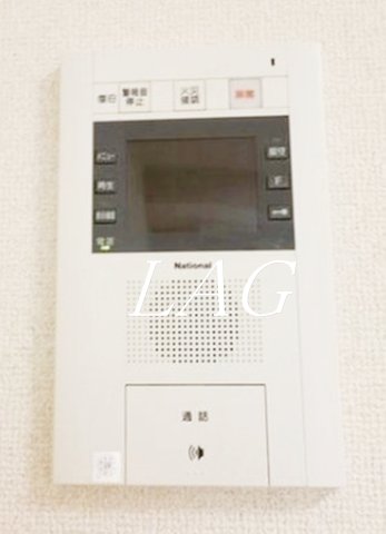 セキュリティ　モニター付インターホンです。