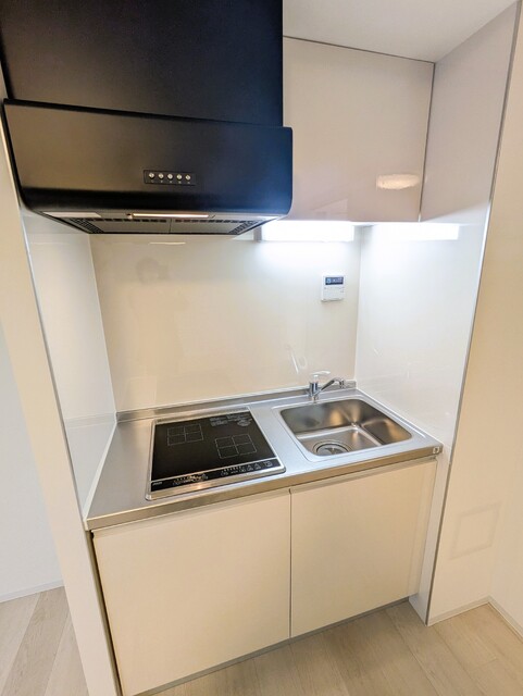 キッチン　２口ＩＨコンロ付きキッチン