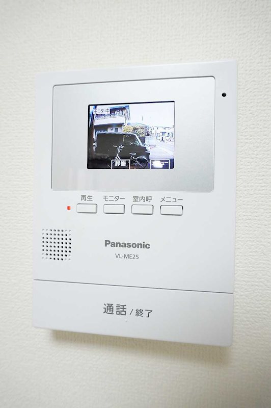 セキュリティ　来客時に便利なＴＶモニターホン