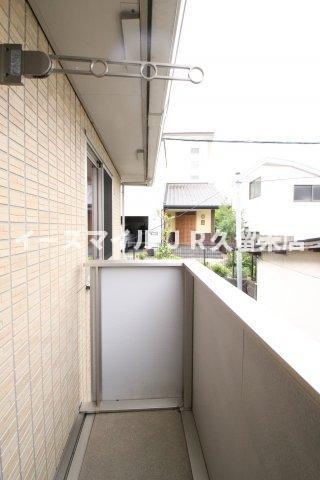 バルコニー　バルコニーがあります
