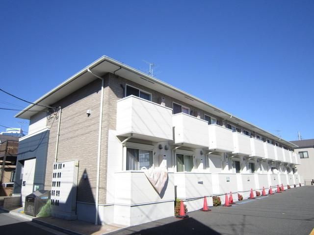 建物外観　閑静な住宅街に建つオシャレな外観のアパートタイプの物件です。
