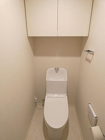 トイレ　ゆったりとした空間のトイレです
