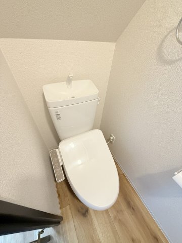 トイレ　ゆったりとした空間のトイレです