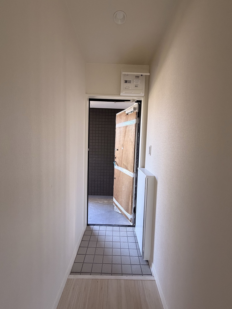 玄関　※建築中です