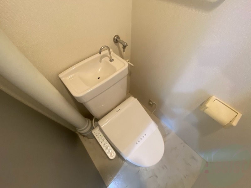 トイレ　トイレです。ウォシュレット付を探している方、おすすめです！