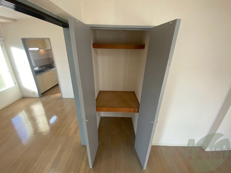 収納　収納もバッチリあるのでお部屋が片付きますよ！