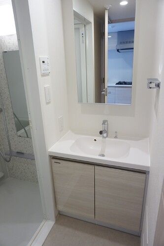 洗面設備　別タイプ部屋　参考写真です