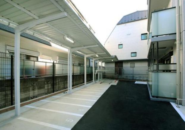 駐車場　駐輪場です。
