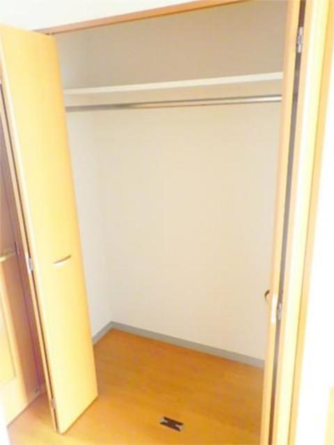 収納　クローゼットです