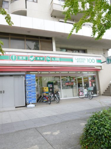 コンビニ　ローソンストア100 御器所店（コンビニ）まで437m