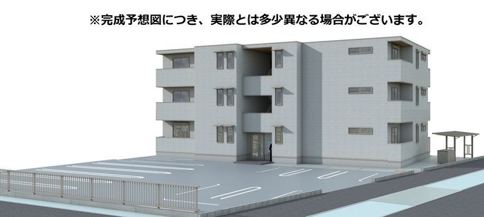 建物外観　外観パース
