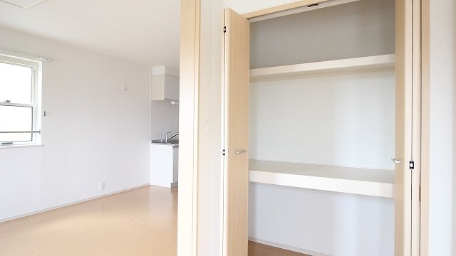 収納　収納があります