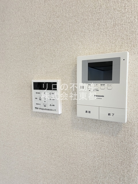 セキュリティ　訪問者が一目で分かるＴＶモニタ付インターホンです！