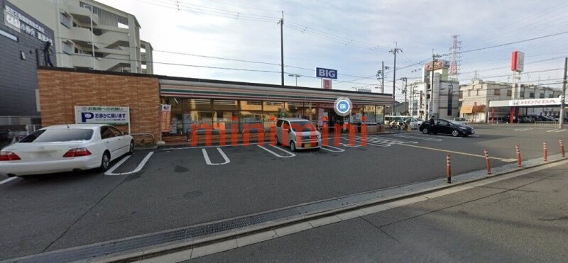 コンビニ　セブンイレブン高槻松川町店（コンビニ）まで420m