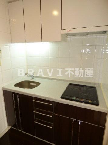 キッチン　【モンサンミッシェル北浜】使いやすいキッチンです