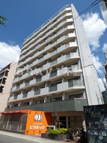 建物外観　【モンサンミッシェル北浜】落ち着いた雰囲気の外観です