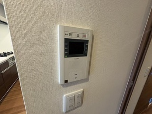 セキュリティ　ＴＶモニタ付インターホン※退去時2026年7月の写真