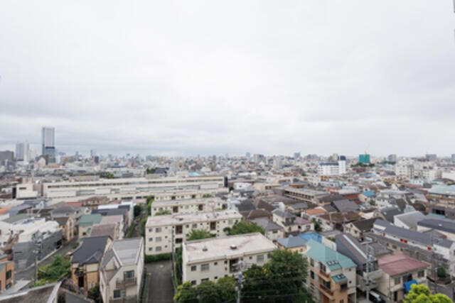 眺望　写真は同タイプ住居です。