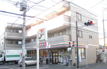 コンビニ　セブンイレブン川崎下小田中1丁目店（コンビニ）まで455m