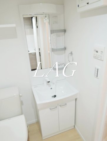 洗面設備　洗面台です。