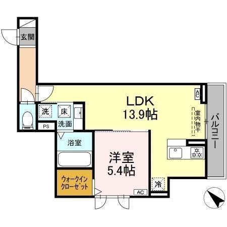 サンパティーク三方原の間取り写真