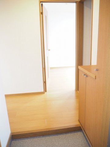 玄関　明るい玄関です