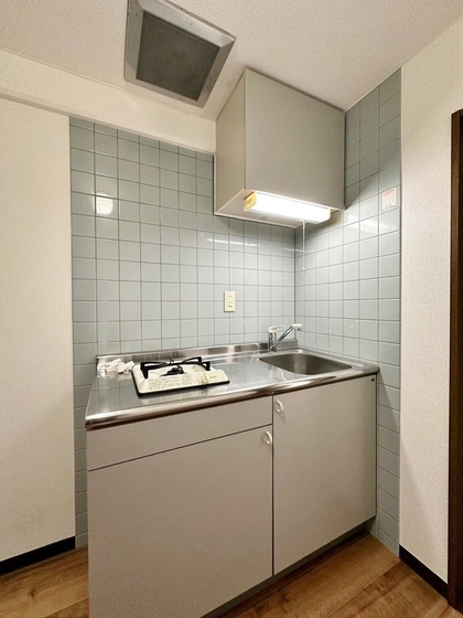 翔阿園マンションのキッチン写真