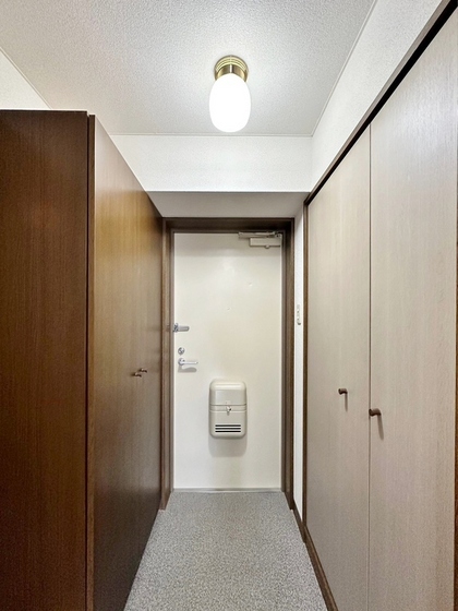 翔阿園マンションの玄関写真